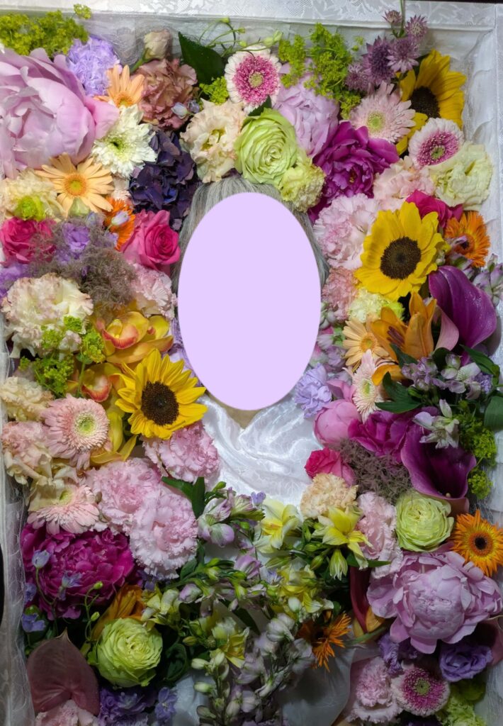 大好きなお花に包まれて